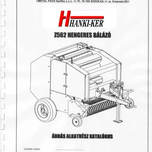 Metal-Fach Metal Fach Z562 2004 Parts Manual