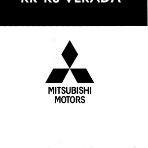 Mitsubishi Magna Verada Sigma V3000 R S Service Manual