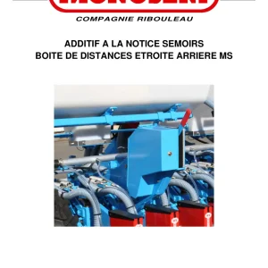 Monosem Etroite Arriere Ms Parts Manual