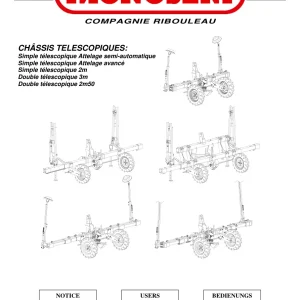 Monosem Telescopiques Parts Manual