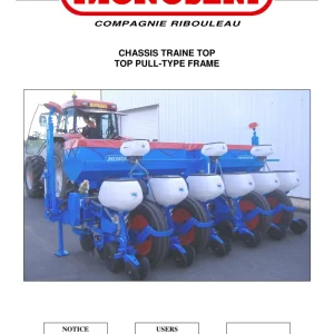 Monosem Traine Parts Manual