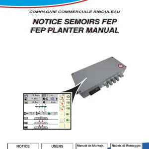 Monosem Fep 2018 Parts Manual