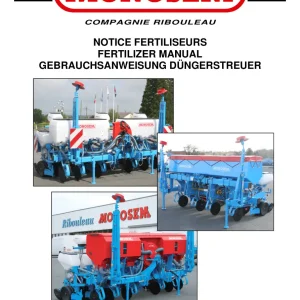 Monosem Fertiliseurs Parts Manual