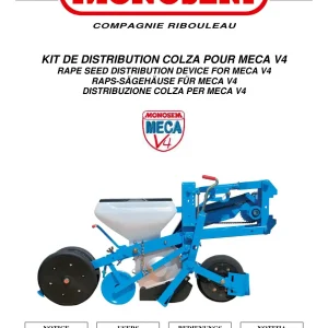 Monosem De Distribution Colza Boitierv4 Parts Manual