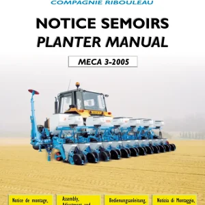 Monosem Meca3 2005 Parts Manual