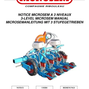 Monosem 3 Parts Manual