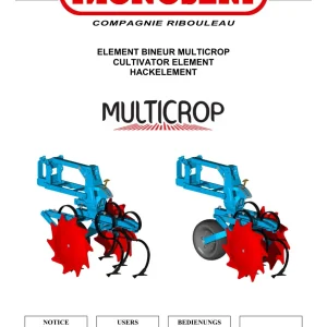 Monosem Multicrop Element 2015 Parts Manual