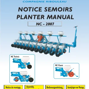 Monosem Nc 2007 Parts Manual