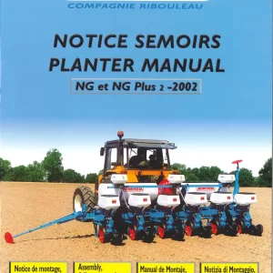 Monosem Ng Ng Plus2 Parts Manual
