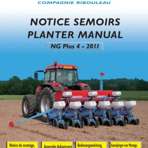 Monosem Ng 4 2011 Parts Manual