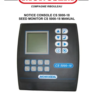 Monosem Cs5000 18 2012 Parts Manual