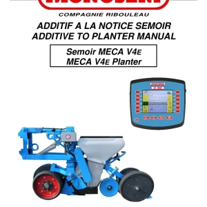 Monosem Meca V4E 2015 Parts Manual