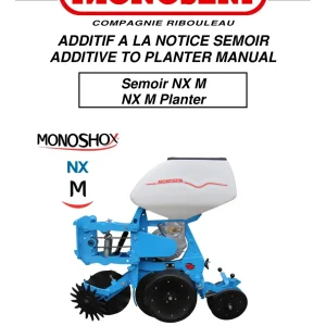 Monosem Nx M 2015 Parts Manual