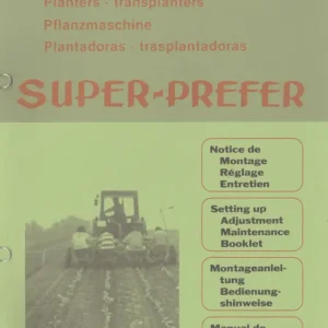 Monosem Prefer Np81 2005 Parts Manual