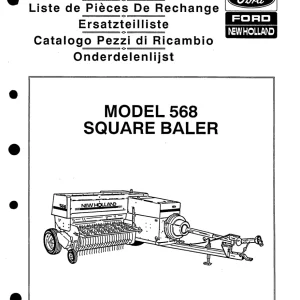 New Holland 568 Parts Manual