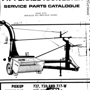 New Holland 717S Parts Manual