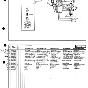 New Holland Tf42 8361 Si Parts Manual