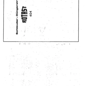 Niemeyer Rotast 404 Parts Manual