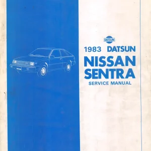 Nissan Sentra 1983 1983 Service Manual