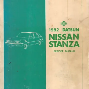 Nissan Stanza 1982 1982 Service Manual