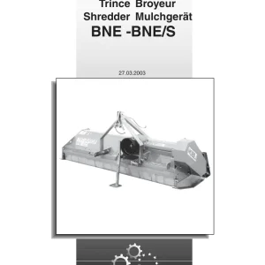 Nobili Bne Bne S Parts Manual