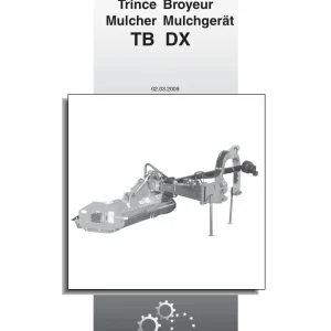 Nobili Tb Dx Parts Manual