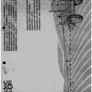 Nodet Triomphe Elite Parts Manual