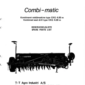 Nordsten Ckg 400 Parts Manual