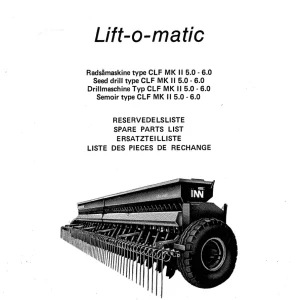 Nordsten Clf Mkll 500 600 Parts Manual