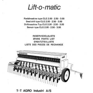 Nordsten Clg 200 300 Parts Manual