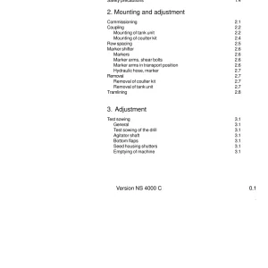 Nordsten Ns 4000 Parts Manual