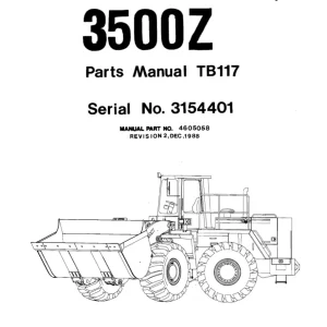 O&K 3500Z Parts Manual