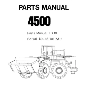 O&K 4500 Parts Manual