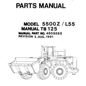 O&K 5500Z L55 Parts Manual