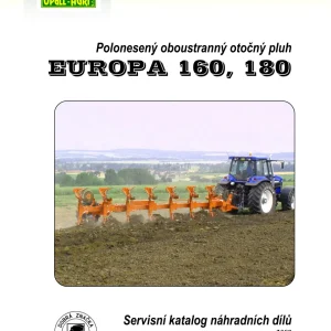 Opall Agri Europa 160 180 2009 Parts Manual