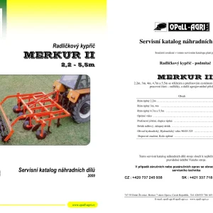 Opall Agri Merkur Ii Parts Manual