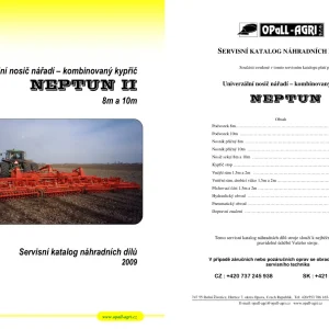 Opall Agri Neptun Ii Parts Manual