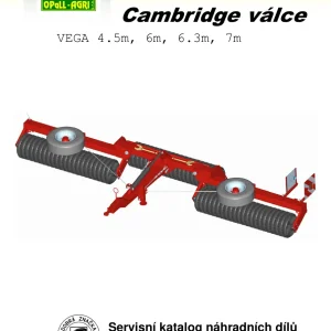 Opall Agri Vega 4.5 6 6.3 7 Parts Manual