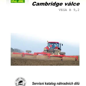 Opall Agri Vega B 9.2 Parts Manual