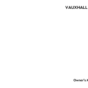 Opel Astra 2005 Operators Manual