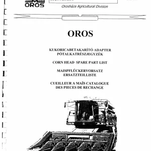 Oros 6214 Parts Manual
