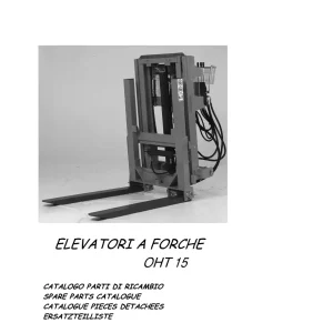 Orsi Oht15 2008 Parts Manual