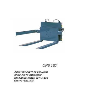 Orsi Ors160 2006 Parts Manual