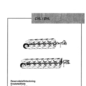 Overum Cvl Dvl 2000 Parts Manual