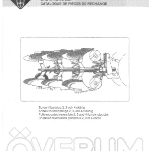 Overum 2 4 Cv 1987 Parts Manual