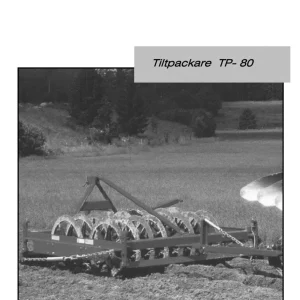 Overum Tiltpackare Tp 80 2000 Operators Manual