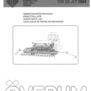 Overum Tive Sa Jet 2004 Parts Manual