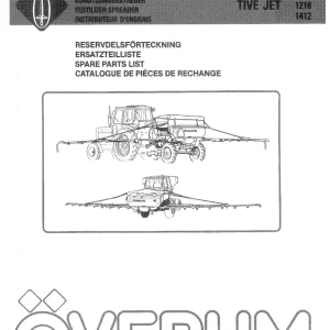 Overum Tivejet 812 1218 1412 Parts Manual