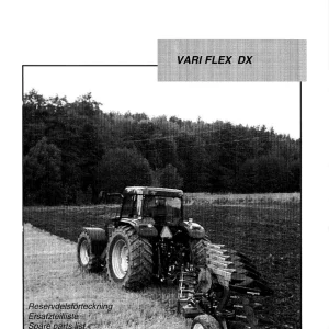 Overum Flex Dx F 2004 Parts Manual
