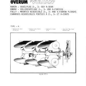 Overum Vulcan 2 4 1982 Parts Manual